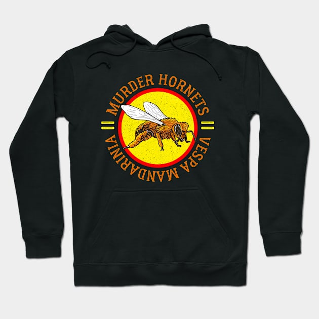 Murder Hornets - Vespa Hoodie by AllWellia